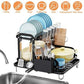 Kitchen Storage Draining dish rack رف تجفيف الأطباق للتخزين في المطبخ