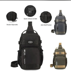 Sac de poitrine multifonctionnel Molle pour hommes حقيبة صدر مولي متعددة الوظائف للرجال
