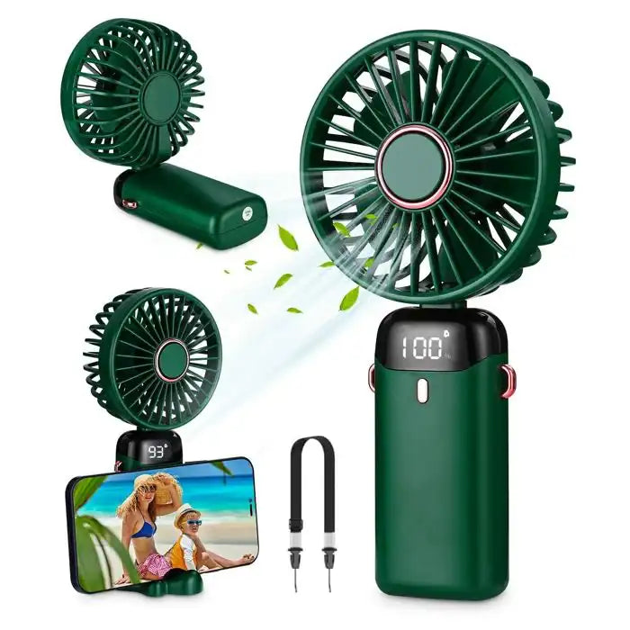 Mini Ventilateur de Poche 5 vitesse مروحة جيب صغيرة بخمس سرعات، مروحة يدوية