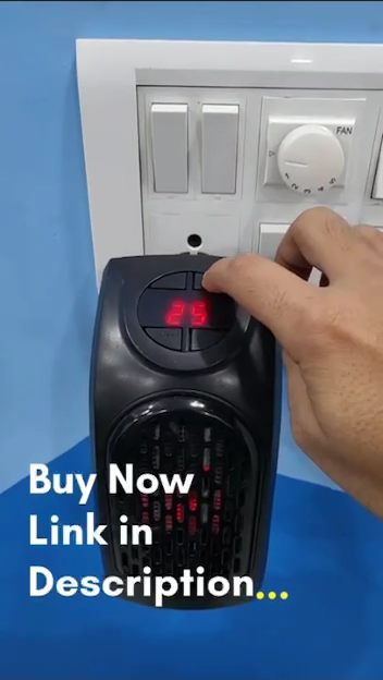 مشعاع كهربائي صغير، سخان مساعد، سخان مروحة، 400 واط Mini radiateur électrique, Chauffage d’appoint Réchauffeur soufflant 400W