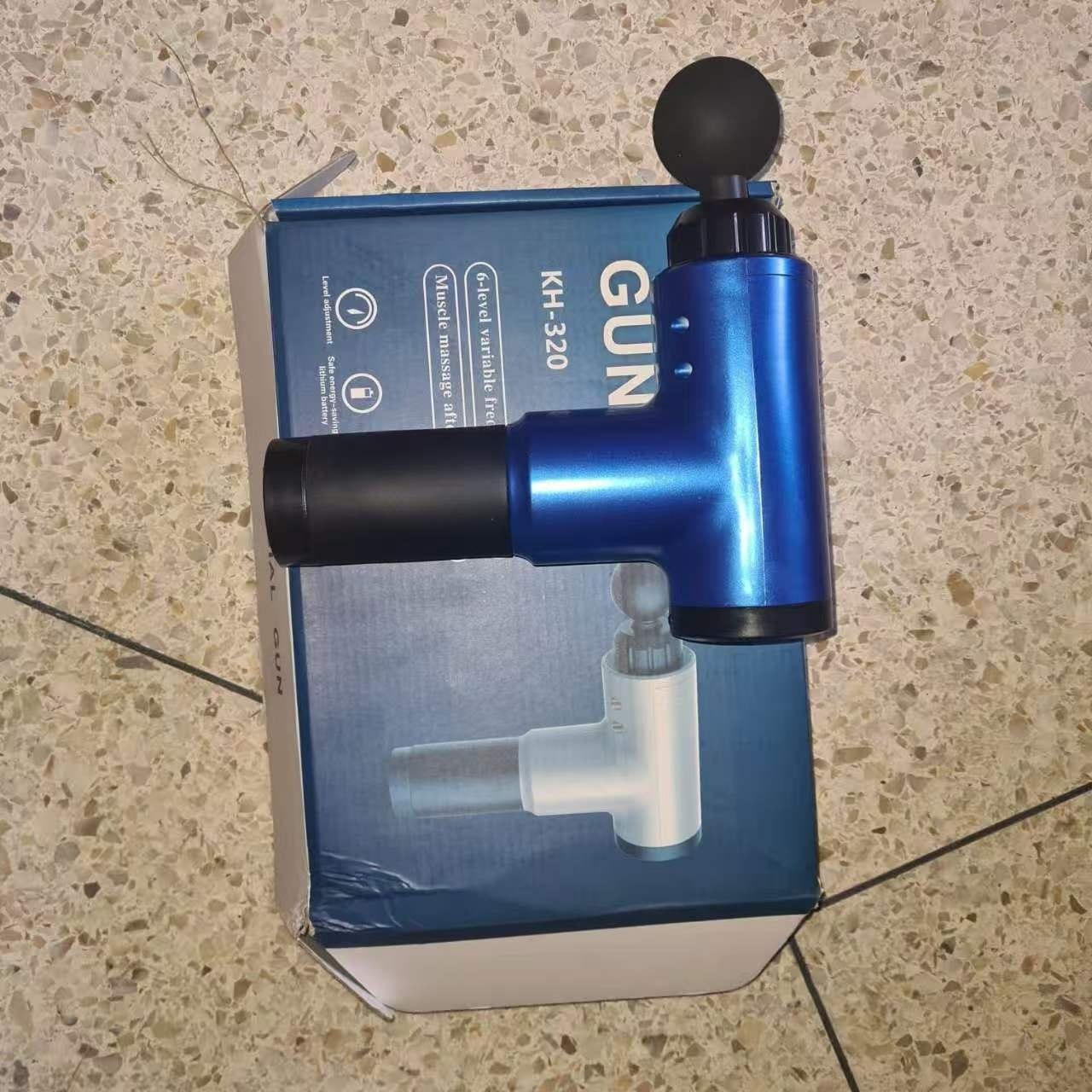 مسدس تدليك اللفافة الكهربائي KH-320 FASCIAL GUN pistolet de massage électrique