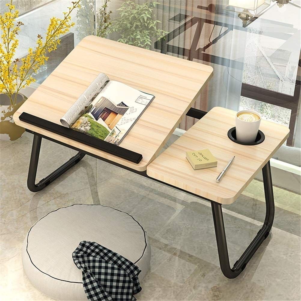 طاولة كمبيوتر محمولة قابلة للتعديل Bureau Portable Réglable pour Laptop Table Pliable