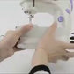 آلة خياطة كهربائية محمولة، مع التحكم في الإضاءة والسرعة Machine à coudre électrique Portable