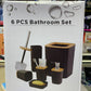 منظم لوازم الحمام 6PCS Bathroom Set