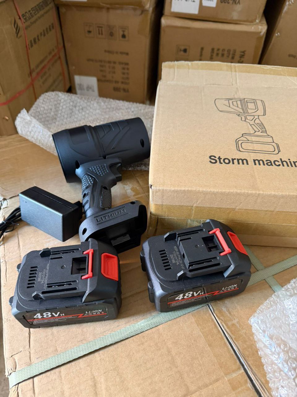 منفاخ هواء لاسلكي Souffleur d'air ou souffleur de feuilles sans fil 48V Storm Machine