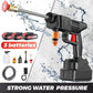 Pistolet à eau portable électrique haute pression de 48V Lavage
