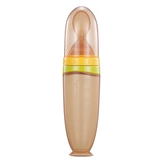 زجاجة ضغط لطبق الأرز مع جرعة استخدام biberon en silicone liquide de 120 ml