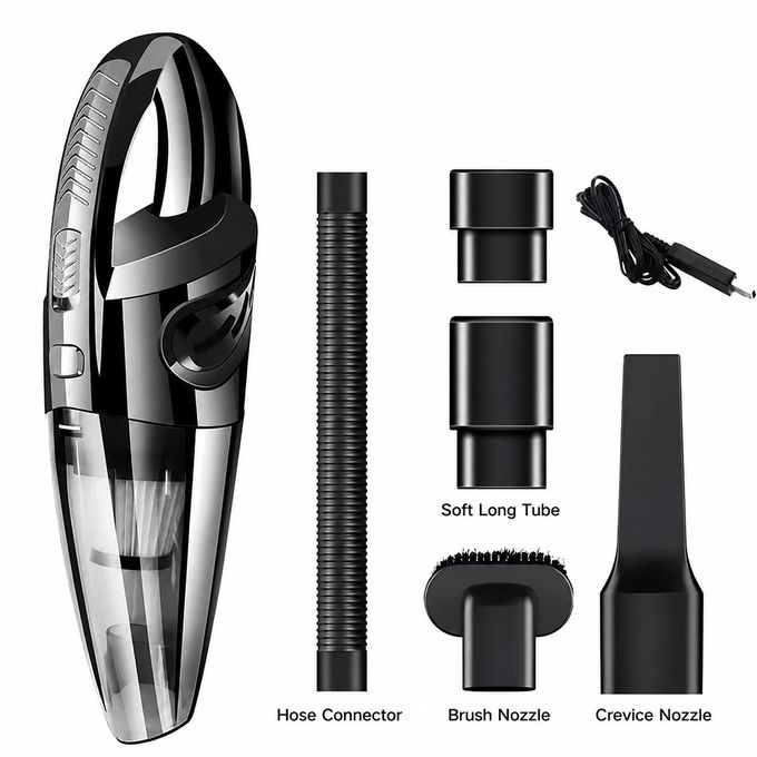 مكنسة سيارة لاسلكية محمولة بقوة عالية Aspirateur Voiture Sans Fil Portable 120W