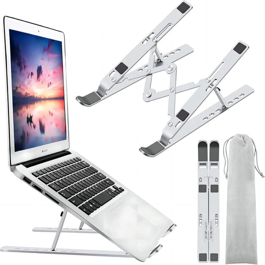 Support ajustable en aluminium pour ordinateur portable حامل كمبيوتر محمول قابل للتعديل من الألومنيوم
