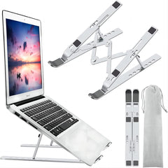 Support ajustable en aluminium pour ordinateur portable حامل كمبيوتر محمول قابل للتعديل من الألومنيوم