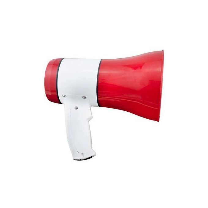 مكبر صوت محمول باليد مزود بخاصية التسجيل القابلة لإعادة الشحن  Mégaphone à main avec enregistrement rechargeable et haut-parleur puissant