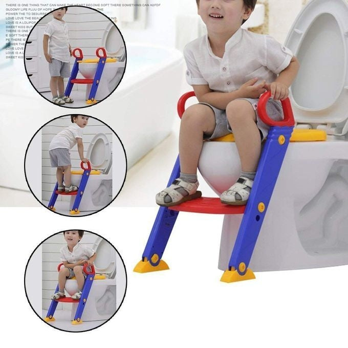 كرسي تدريب قابل للطي مرحاض للأطفال pot pour enfants Chaise échelle d'entraînement pliable