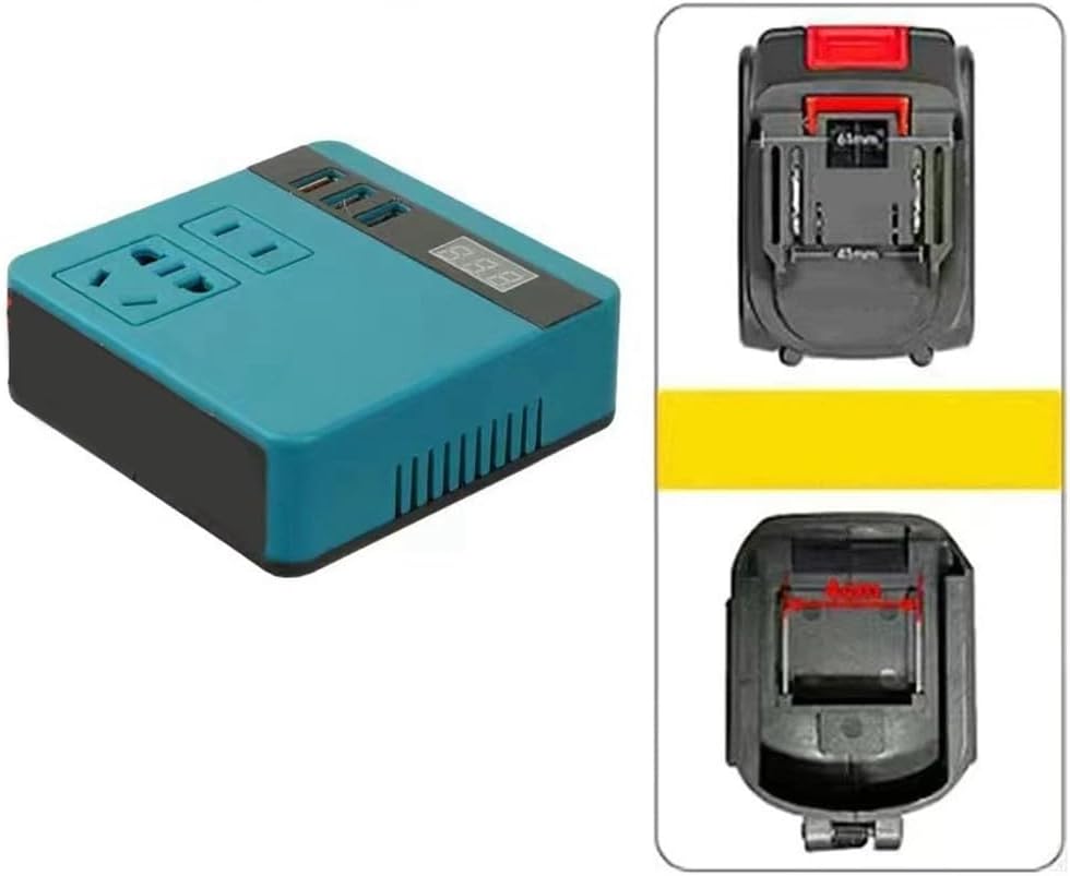 محول طاقة بطارية الليثيوم، Onduleur de batterie au lithium Convertisseur de batterie au lithium, transformateur intelligent AC220V/DC5V/12V