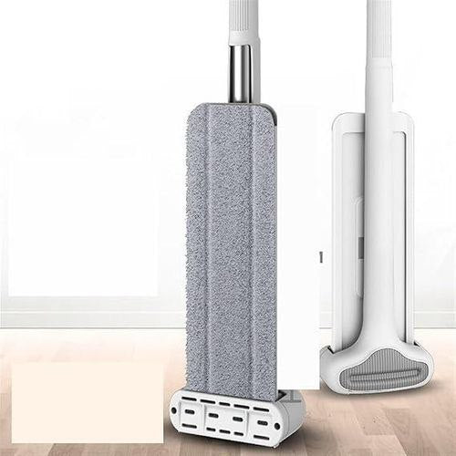 جفاف تنظيف مزدوج الاستخدام رطب وجاف لإزالة الغبار Kit de vadrouille plat Nettoyant pour sol Accessoire