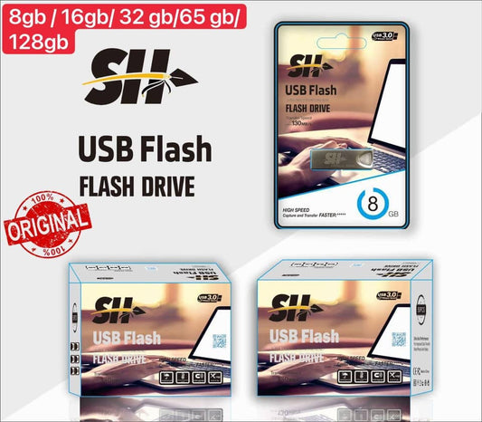 Clé USB Marque SH Flash Drive 8/16/32/64/128Gb