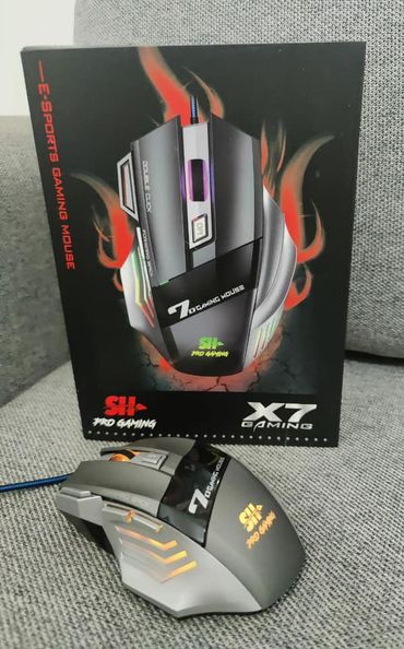 SH x7 souris gaming RGB 7 boutons