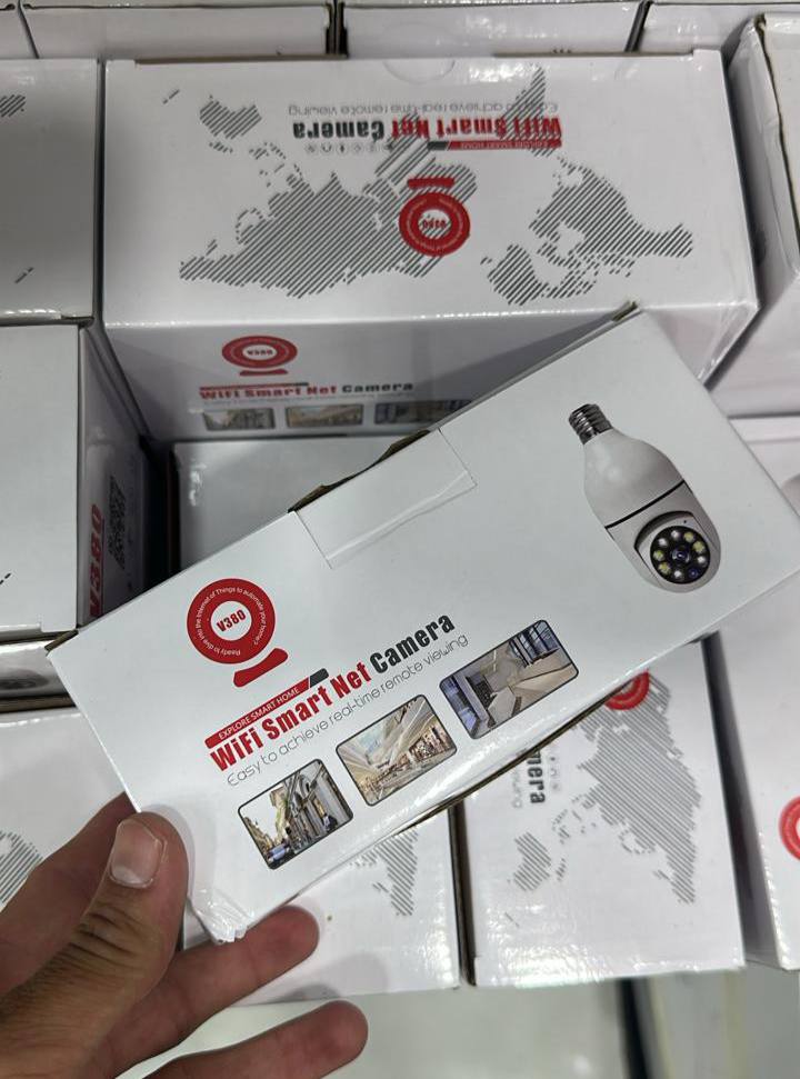 كاميرا مراقبة لاسلكية Camera Ip H 264 Caméra de surveillance Wifi E27