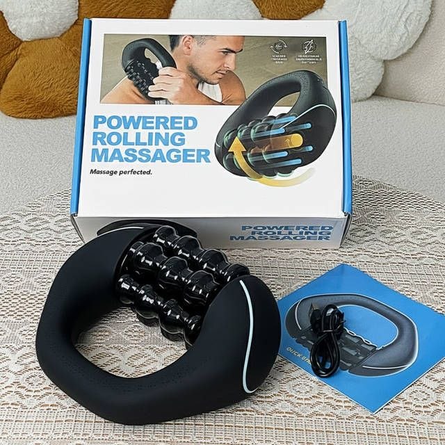 Powered Rolling Massager Masseur roulant électrique مدلك دوار يعمل بالطاقة