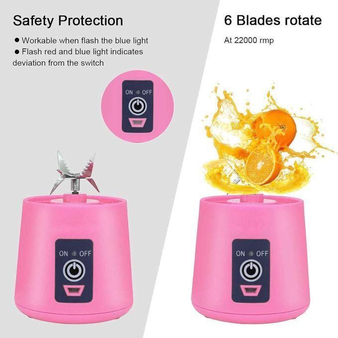 خلاط صغير محمول قابل لإعادة الشحن عبر منفذ USB Mini blender portable sans fil