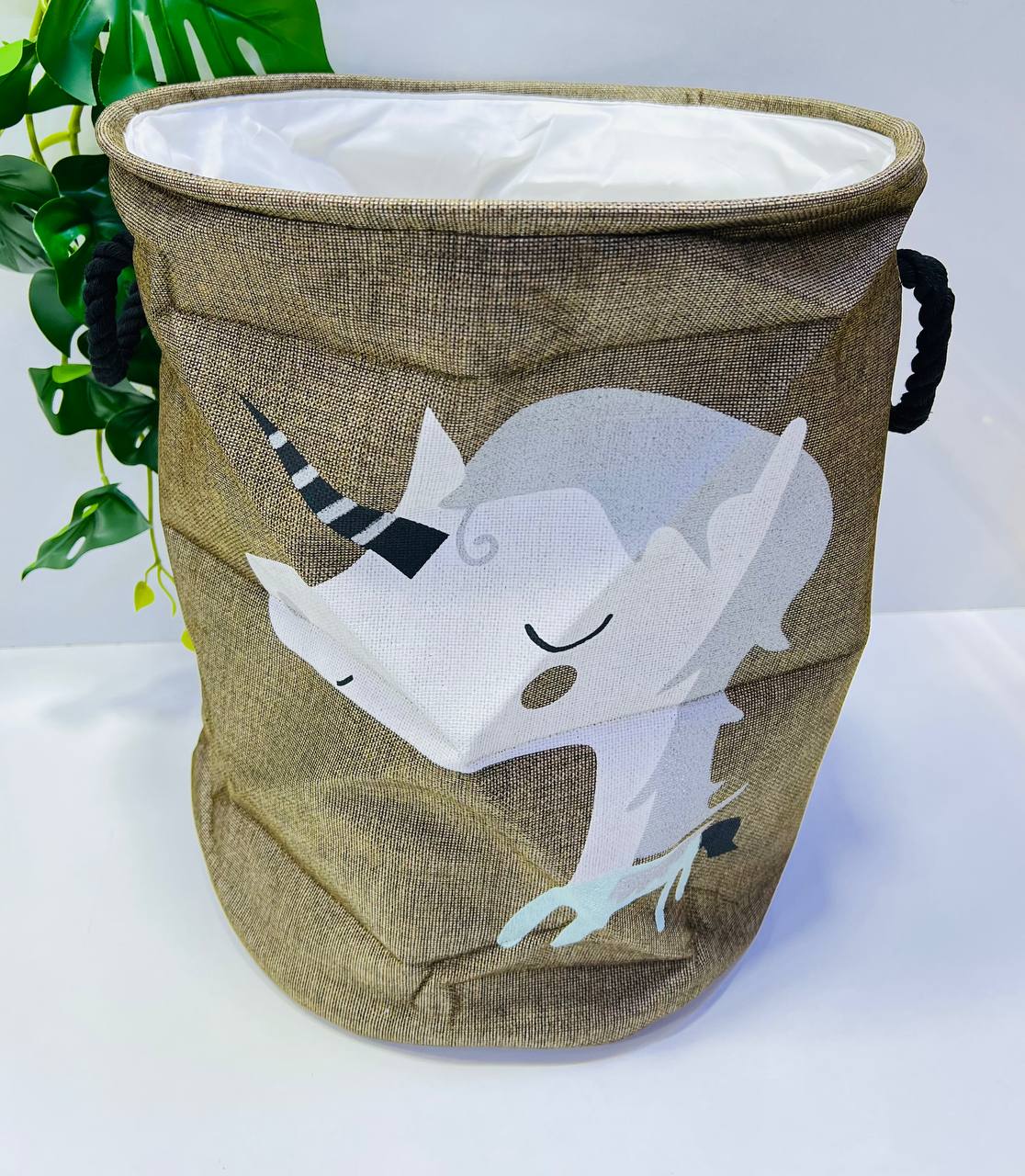 سلة ملابس قماش