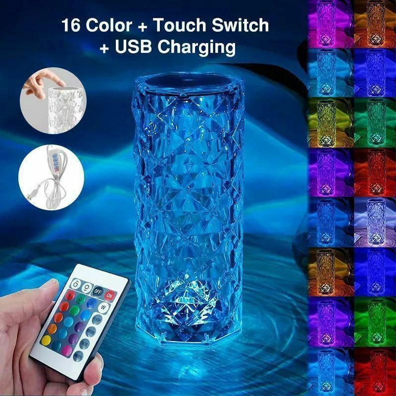 أباجورة كريسطال Table Lamp Tactile