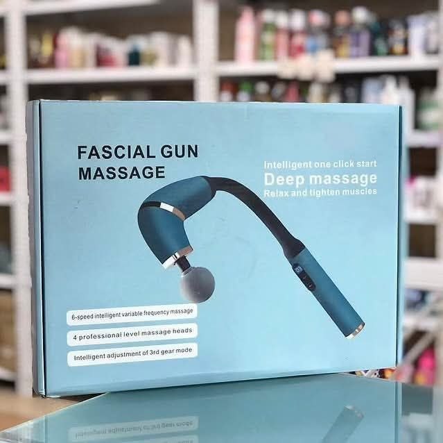 مسدس تدليك الوجه الكهربائي Fascial Gun Massage  Pistolet de massage électrique Facial de massage