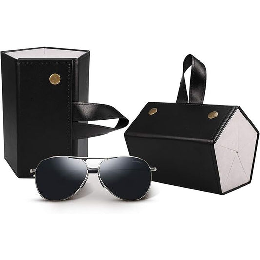 صندوق تخزين محمول للنظارات وحافظة منظم النظارات Boîte de rangement portable pour lunettes