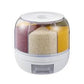 موزع حبوب المطبخ الدوار Distributeur rangement de Céréales Grains pour cuisine tournant
