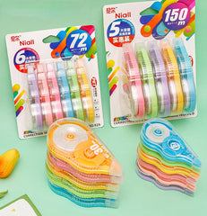 Ensemble de ruban de correction de 150m Ruban de correction Blanco