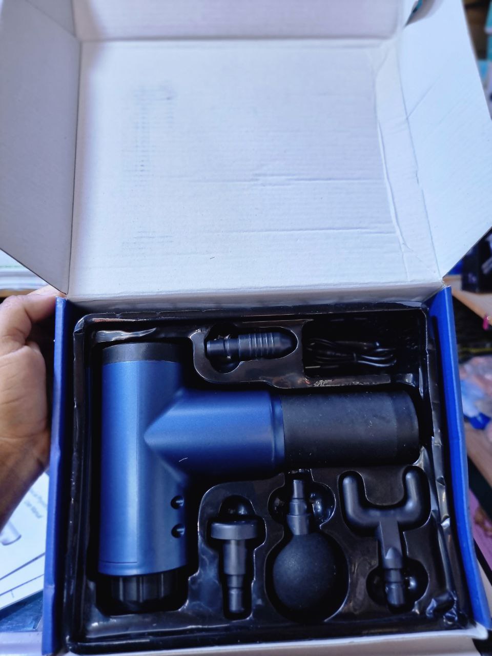 Massage gun 4IN1 kh_320 مسدس المساج الحجم الكبير