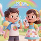 Talkie-Walkie Vidéo pour Enfants عبوة من جهازين لاسلكيين للأطفال