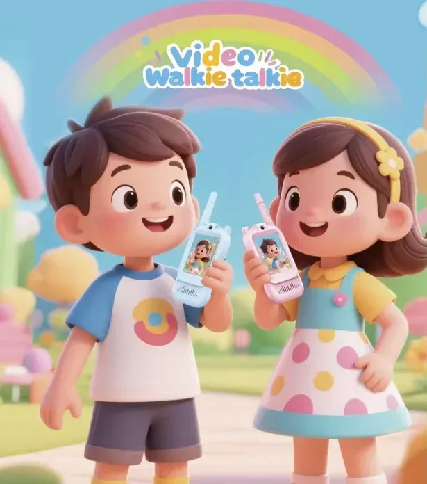 Talkie-Walkie Vidéo pour Enfants عبوة من جهازين لاسلكيين للأطفال