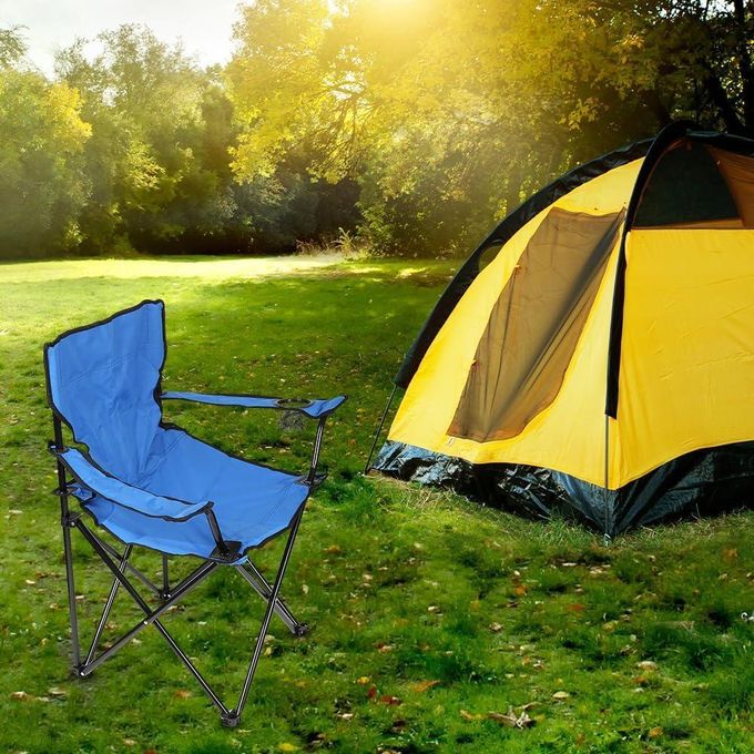 كرسي تخييم قابل للطي قياسي Chaise de Camping Pliable Standard