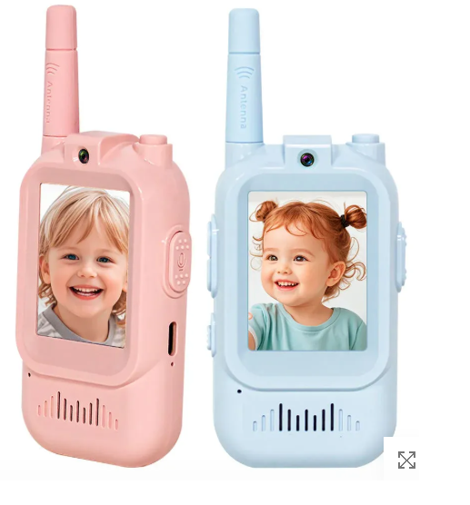 Talkie-Walkie Vidéo pour Enfants عبوة من جهازين لاسلكيين للأطفال