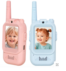 Talkie-Walkie Vidéo pour Enfants عبوة من جهازين لاسلكيين للأطفال