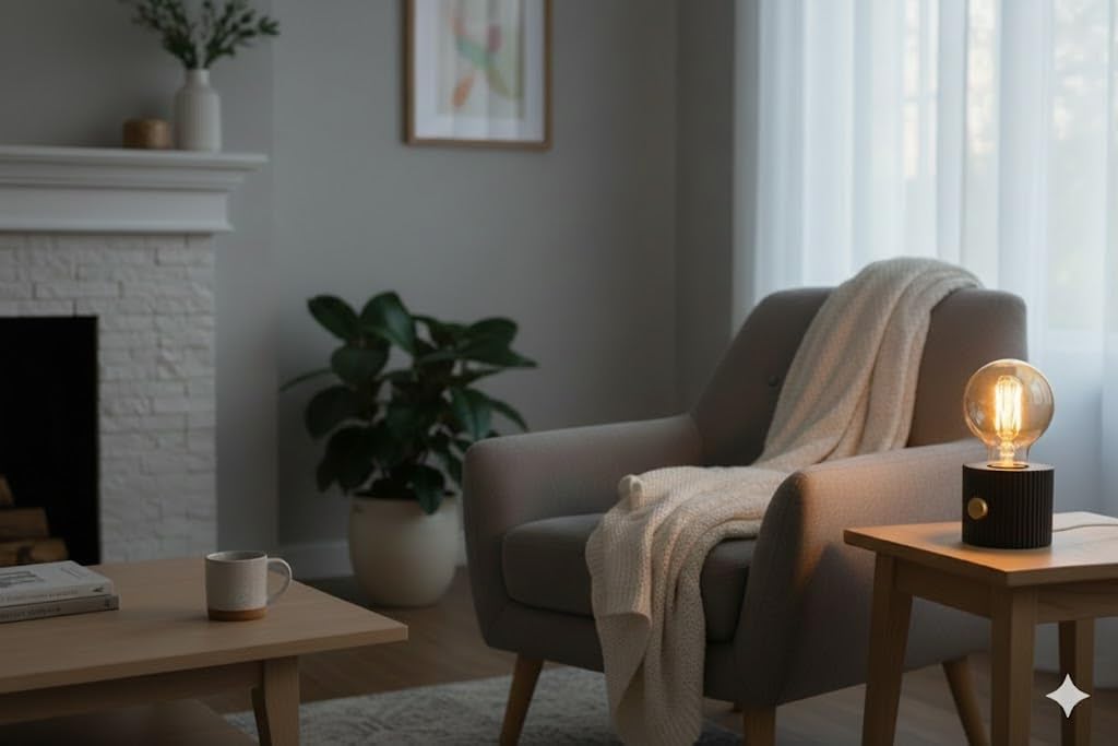 Lampe de Table LED Lumière Ambiante مصباح طاولة LED بإضاءة هادئة