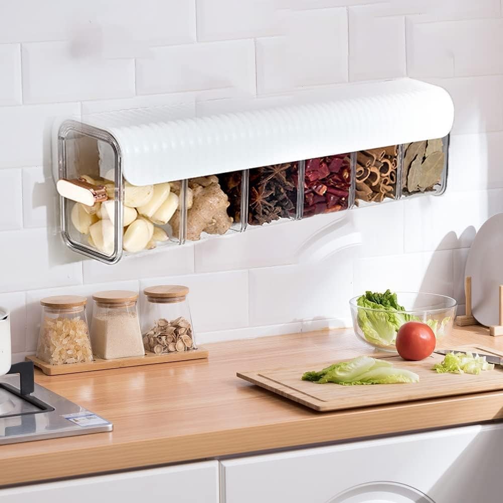 Boîte de rangement multifonctionnelle à plusieurs compartiments صندوق تخزين متعدد الوظائف مزود بأقسام متعددة