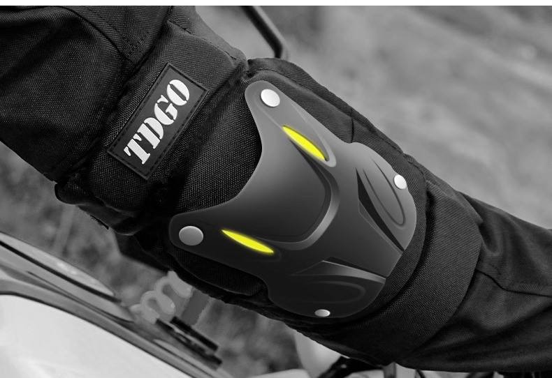 Kit Genouillères fluorescentes pour Moto