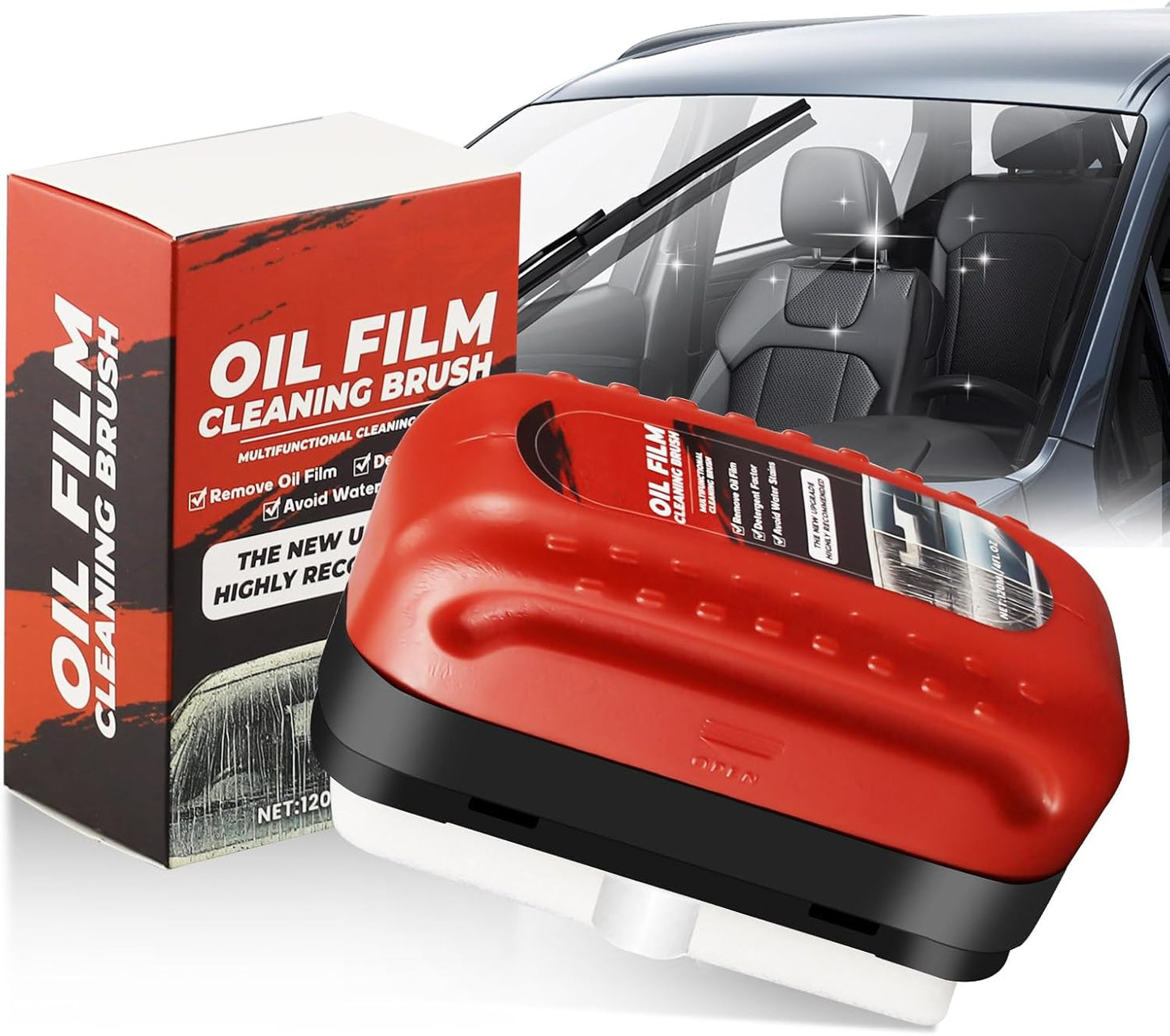 Brosse nettoyante anti-film protectrice فرشاة تنظيف طبقة الزيت