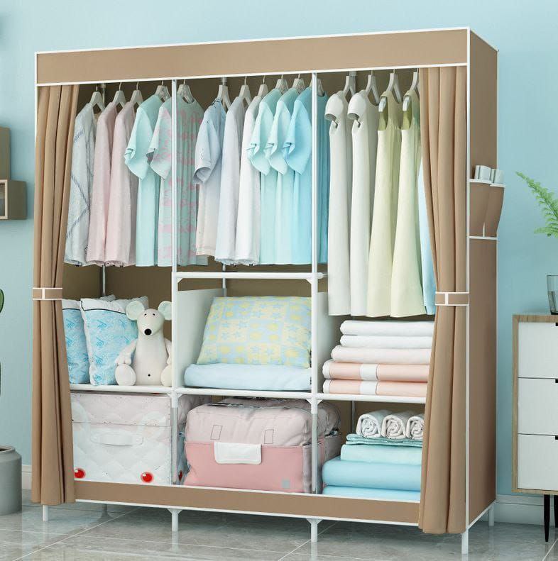 Armoire démontable en tissu Storage Wardrobe 88130