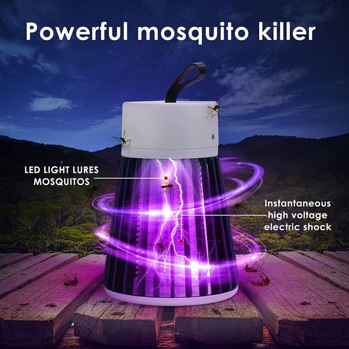 قاتل البعوض بالصدمة الكهربائية Electric Shock Mosquito Killer Tue-moustiques à choc électrique