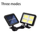 ضوء الجدار الشمسي ضوء ماء الطوارئ Solar sensor light  Lampes solaires d'extérieur avec détecteur de mouvement,128 LED