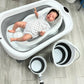Ensemble baignoire pliable 4pcs Toimoys طقم بانيو قابل للطي 4قطع