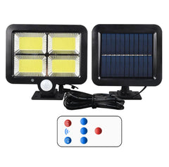 ضوء الجدار الشمسي ضوء ماء الطوارئ Solar sensor light  Lampes solaires d'extérieur avec détecteur de mouvement,128 LED