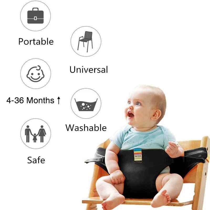 مقعد أطفال محمول، غطاء سفر قابل للطي والغسل للأطفال الرضع Siège Portable pour bébé chaise pliable et lavable housse
