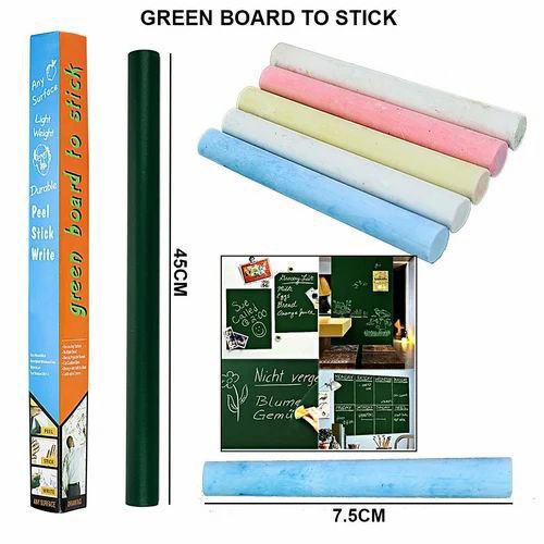 GREEN BORD TO STICK لفات ورق الحائط الفينيل Rouleau papier peint autocollant