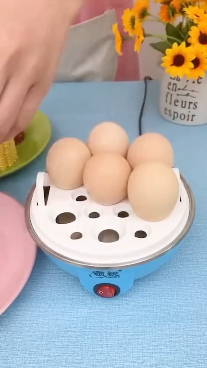 جهاز سلق البيض سلاقه بيض كهرباء سلق الذره على البخار
