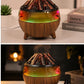 فواحة جهاز ناشر الزيوت العطرية بلهب الفحم à flamme de charbon de boisRA Diffuseur d'huiles essentielles humidificateur d'air