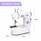 Mini sewing machine ماكينة خياطة صغيرة محمولة بسرعتين قابلة للتعديل، آلات خياطة كهربائية