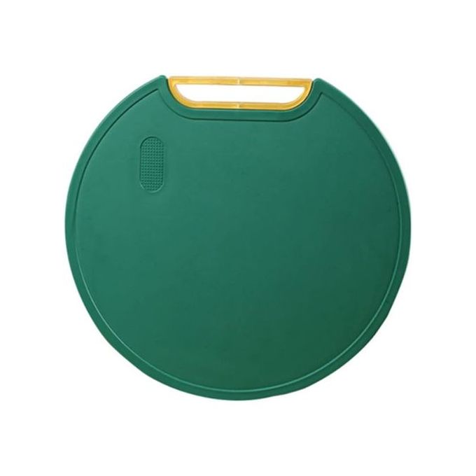 Planche à découper ronde double face en plastique pour les fruits et légumes et Viande لوح تقطيع بلاستيكي دائري مزدوج الجوانب للفواكه والخضراوات واللحوم